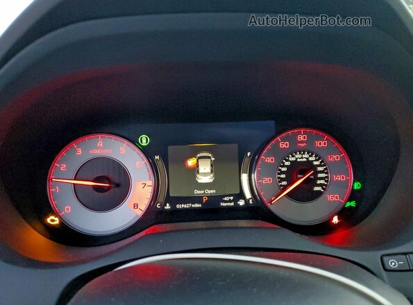 5J8TC2H86RL016789 2024 ACURA RDX White Vista del cuadro de instrumentos