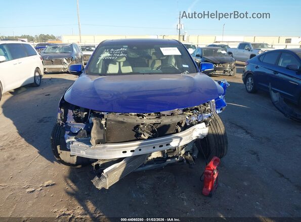 5J8TC2H8XNL000069 2022 ACURA RDX Blue ხელსაწყოთა პანელის ხედი