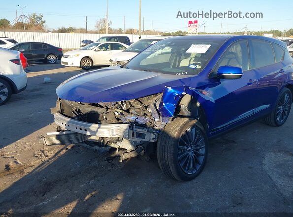 5J8TC2H8XNL000069 2022 ACURA RDX Blue წინა ხედი