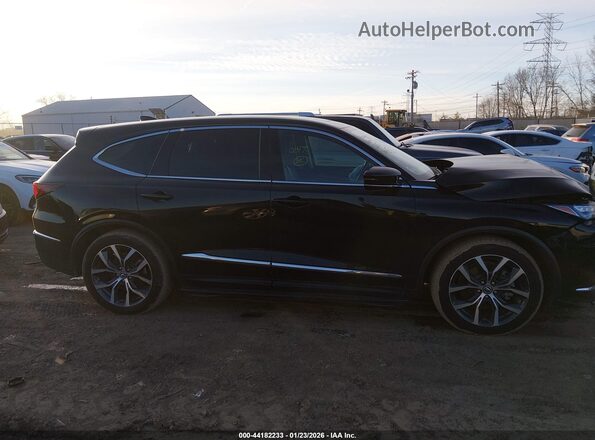5J8YD9H47PL004723 2023 ACURA MDX Black უკანა სალონის ხედი