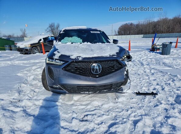 5J8YE1H08PL024863 2023 ACURA MDX Gray Widok z przodu
