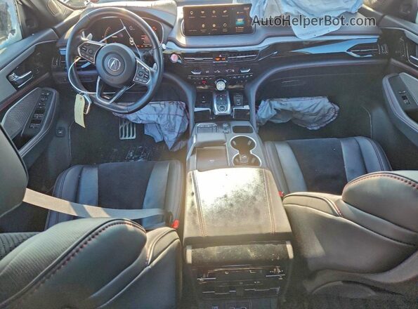 5J8YE1H08PL024863 2023 ACURA MDX Gray Widok deski rozdzielczej