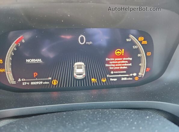 5J8YE1H08PL024863 2023 ACURA MDX Gray Widok zestawu wskaźników