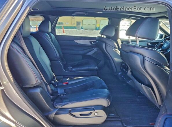 5J8YE1H08PL024863 2023 ACURA MDX Gray Widok tylnych siedzeń