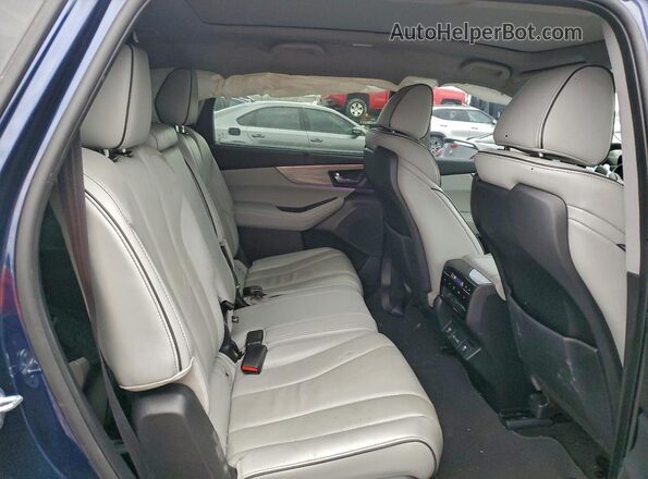 5J8YE1H82PL012844 2023 ACURA MDX Blue Widok wnętrza z tyłu