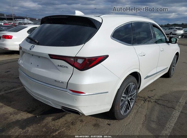 5J8YE1H88TL011580 2026 ACURA MDX White Trasero derecho