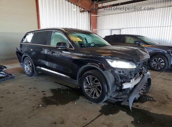 5LM5J0XC8PGL07896 2023 LINCOLN AVIATOR Black Առջևի աջ