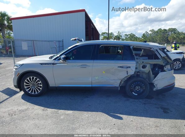 5LM5J7WC0MGL14332 2021 LINCOLN AVIATOR Tan 