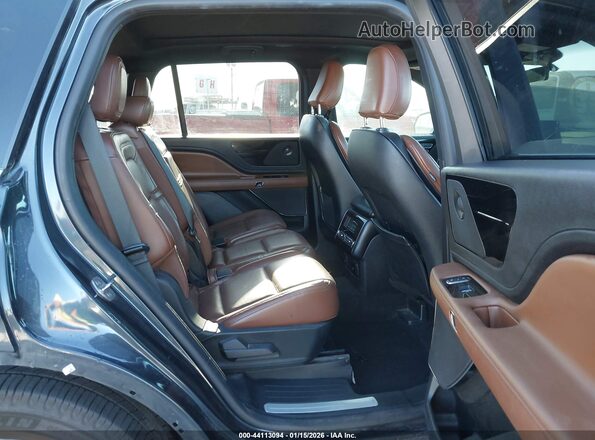 5LM5J7WC2MGL02604 2021 LINCOLN AVIATOR Blue Vista de la etiqueta del VIN
