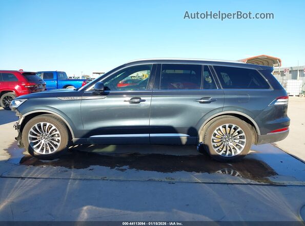 5LM5J7WC2MGL02604 2021 LINCOLN AVIATOR Blue 