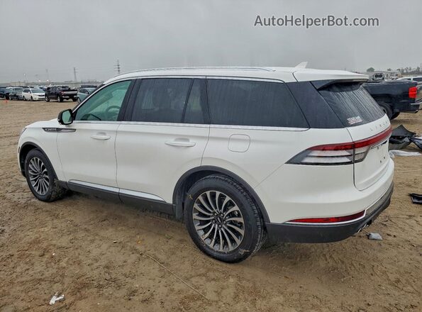 5LM5J7WC6NGL05796 2022 LINCOLN AVIATOR White უკანა მარცხენა