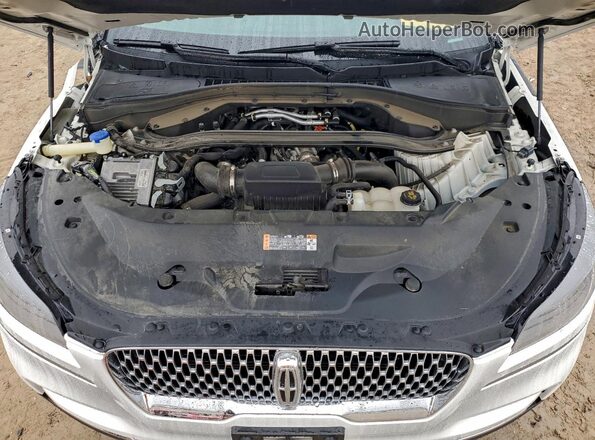 5LM5J7WC6NGL05796 2022 LINCOLN AVIATOR White ძრავის განყოფილების ხედი