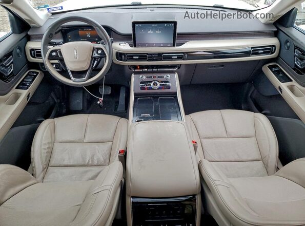 5LM5J7WC6NGL05796 2022 LINCOLN AVIATOR White წინა პანელის ხედი