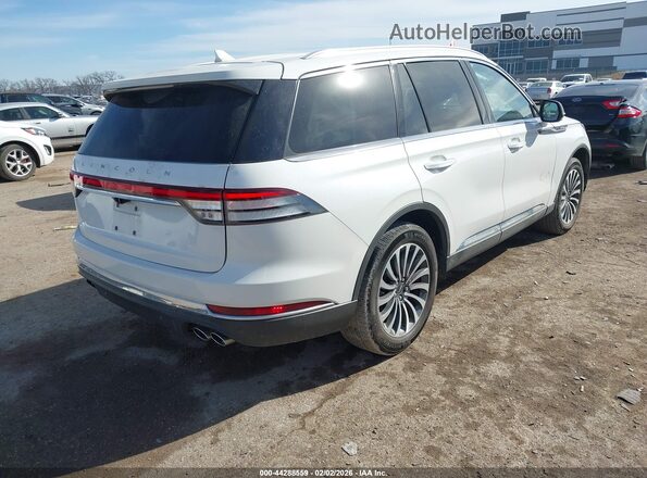 5LM5J7WCXRGL01286 2024 LINCOLN AVIATOR White Задня права чверть
