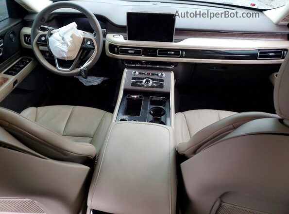 5LM5J7XC0RGL02123 2024 LINCOLN AVIATOR Бордовый Вид панели приборов