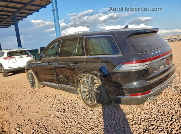 5LM5J7XC1LGL02249 2020 LINCOLN AVIATOR Black Задня ліва чверть