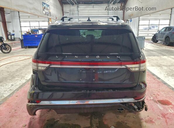 5LM5J7XC1NGL12878 2022 LINCOLN AVIATOR Black Rear view