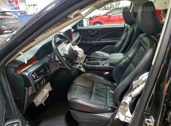 5LM5J7XC1NGL12878 2022 LINCOLN AVIATOR Black Front interior view