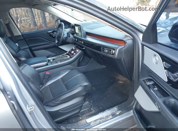 5LM5J7XC2MGL18459 2021 LINCOLN AVIATOR Коричневый Вид салона спереди