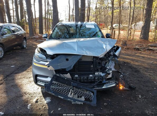 5LM5J7XC2MGL18459 2021 LINCOLN AVIATOR Коричневый Вид щитка приборов