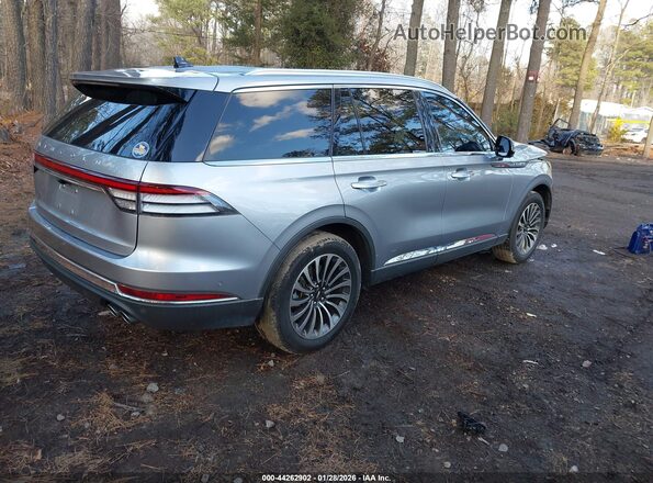 5LM5J7XC2MGL18459 2021 LINCOLN AVIATOR Коричневый Задняя правая четверть