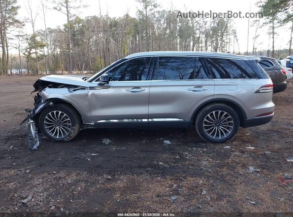 5LM5J7XC2MGL18459 2021 LINCOLN AVIATOR Коричневый Панорамный вид салона 360°