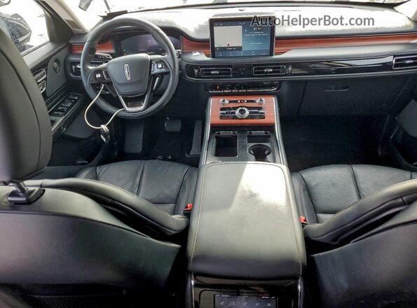 5LM5J7XC2RGL08568 2024 LINCOLN AVIATOR Burgundy Առջևի վահանակի տեսք