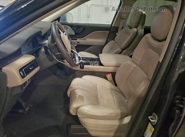 5LM5J7XC4MGL09312 2021 LINCOLN AVIATOR Black Widok wnętrza z przodu