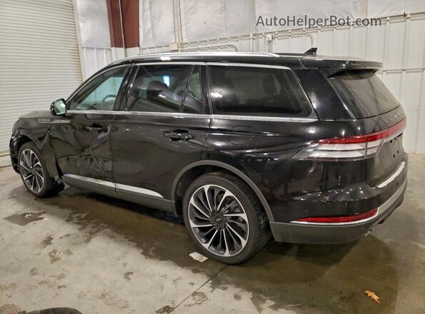 5LM5J7XC4MGL09312 2021 LINCOLN AVIATOR Black Tył lewy