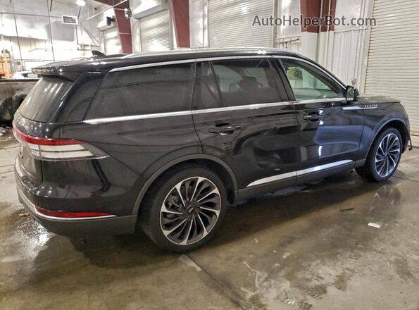 5LM5J7XC4MGL09312 2021 LINCOLN AVIATOR Black Tył prawy