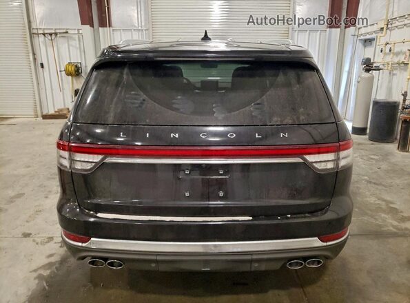 5LM5J7XC4MGL09312 2021 LINCOLN AVIATOR Black Widok z tyłu
