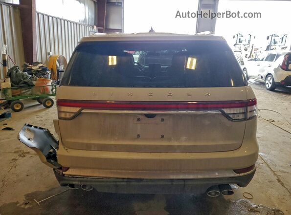 5LM5J7XC4NGL01132 2022 LINCOLN AVIATOR Beige Widok z tyłu