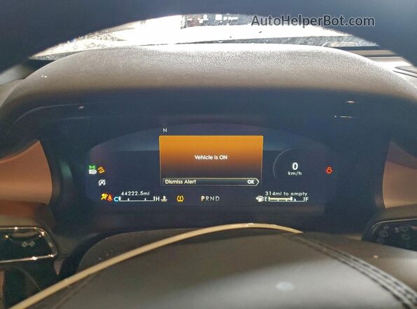 5LM5J7XC4NGL01132 2022 LINCOLN AVIATOR Beige Widok zestawu wskaźników
