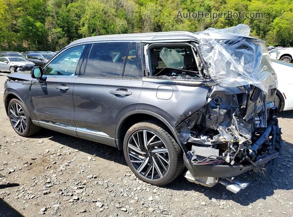 5LM5J7XC4SGL11395 2025 LINCOLN AVIATOR Charcoal Задня ліва чверть