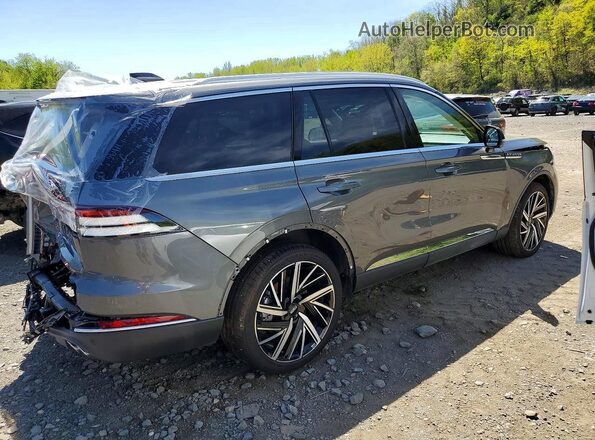 5LM5J7XC4SGL11395 2025 LINCOLN AVIATOR Charcoal Задня права чверть
