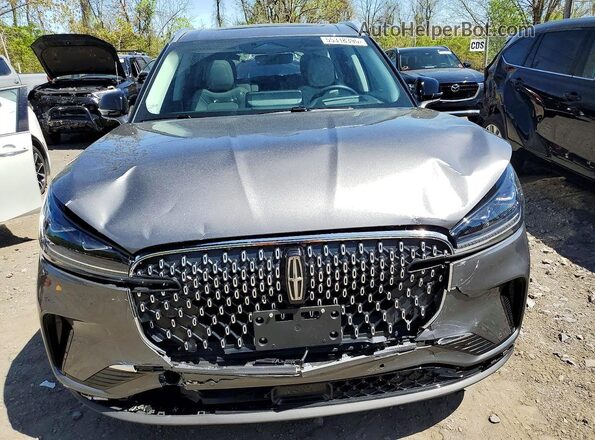 5LM5J7XC4SGL11395 2025 LINCOLN AVIATOR Charcoal Вид спереду