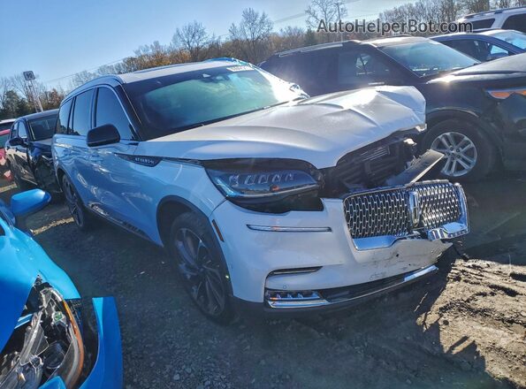 5LM5J7XC5MGL03163 2021 LINCOLN AVIATOR White Առջևի աջ