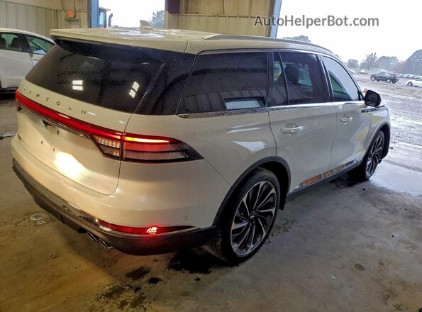 5LM5J7XC5MGL03163 2021 LINCOLN AVIATOR White Հետևի աջ