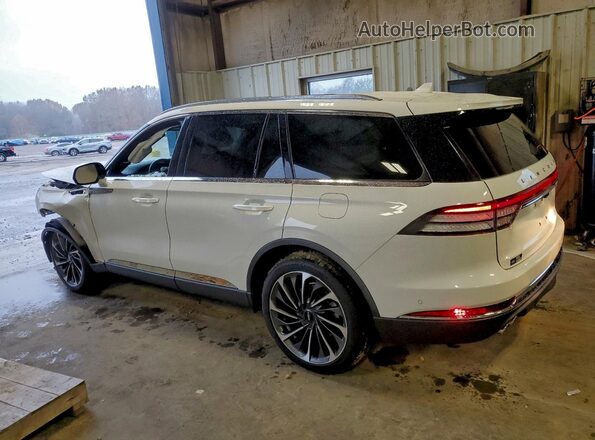 5LM5J7XC5MGL03163 2021 LINCOLN AVIATOR White Հետևի ձախ