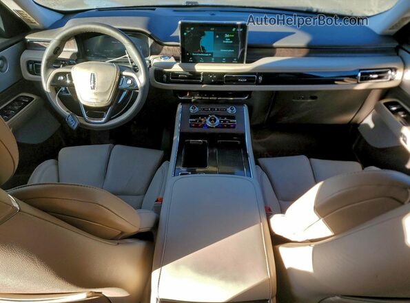 5LM5J7XC6PGL31395 2023 LINCOLN AVIATOR Charcoal Widok deski rozdzielczej