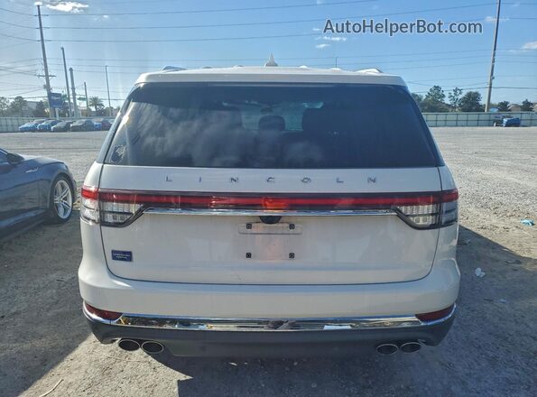 5LM5J7XC7LGL15524 2020 LINCOLN AVIATOR White Vista trasera