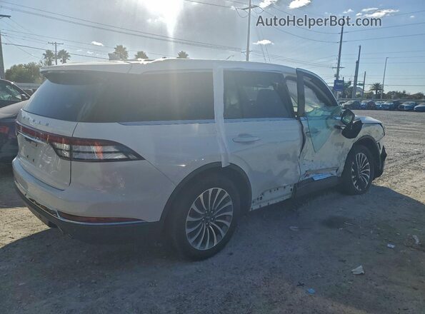 5LM5J7XC7LGL15524 2020 LINCOLN AVIATOR White Trasero derecho