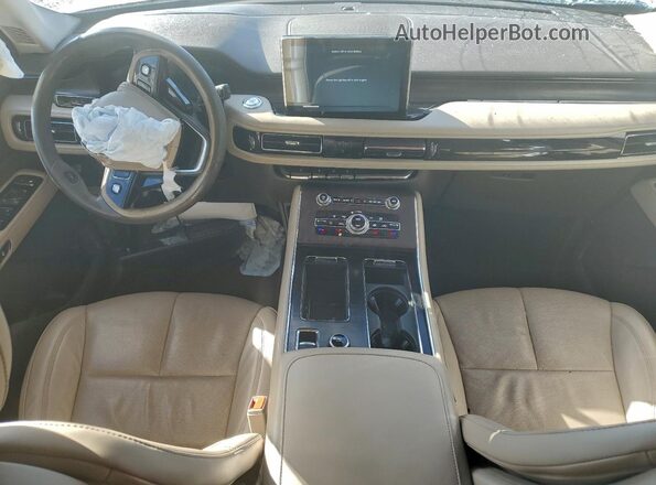 5LM5J7XC7LGL15524 2020 LINCOLN AVIATOR White Vista del salpicadero