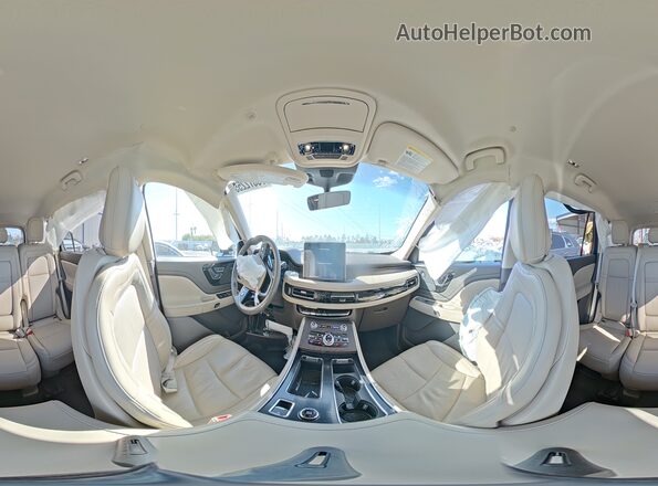5LM5J7XC7LGL15524 2020 LINCOLN AVIATOR White Vista interior de 360 grados