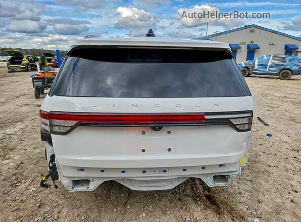 5LM5J7XC8SGL21766 2025 LINCOLN AVIATOR White Вид ззаду