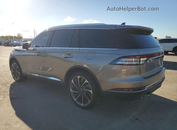5LM5J7XC9MGL09127 2021 LINCOLN AVIATOR Beige Tył lewy
