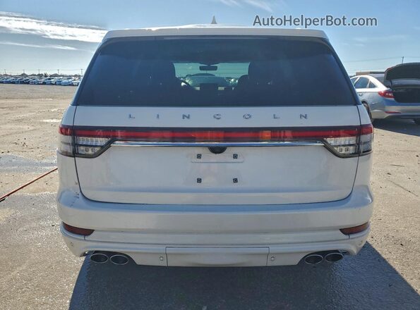 5LM5J7XC9NGL03426 2022 LINCOLN AVIATOR White უკანა ხედი
