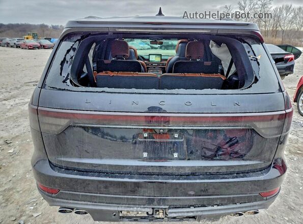 5LM5J7XCXNGL10465 2022 LINCOLN AVIATOR Black Вид ззаду