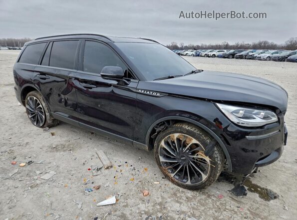 5LM5J7XCXNGL10465 2022 LINCOLN AVIATOR Black Передня права чверть