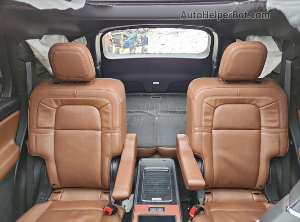 5LM5J7XCXNGL10465 2022 LINCOLN AVIATOR Black Вид задніх сидінь